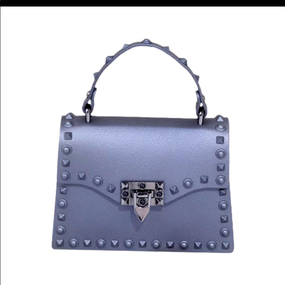 Pvc Studded Tote